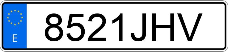 Numer rejestracyjny 8521JHV posiada AUDI A3 Numer rejestracyjny 8521JHV posiada AUDI A3