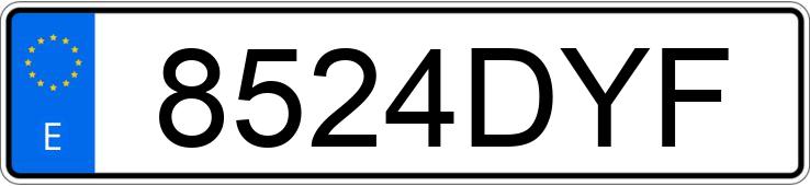 Numer rejestracyjny 8524DYF posiada OPEL ASTRA Numer rejestracyjny 8524DYF posiada OPEL ASTRA