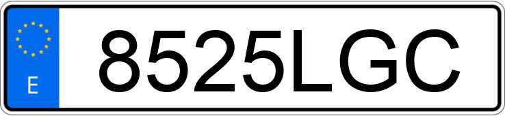 Numer rejestracyjny 8525LGC posiada SEAT ARONA