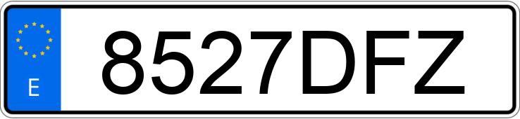 Numer rejestracyjny 8527DFZ posiada HYUNDAI ACCENT