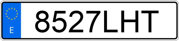 Numer rejestracyjny 8527LHT posiada OPEL COMBO