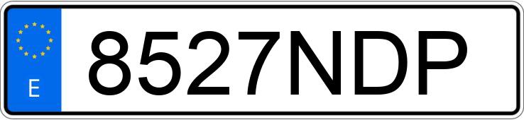 Numer rejestracyjny 8527NDP posiada DONGFENG E-STAR