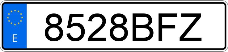 Numer rejestracyjny 8528BFZ posiada RENAULT MEGANE Numer rejestracyjny 8528BFZ posiada RENAULT MEGANE