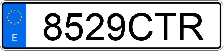 Numer rejestracyjny 8529CTR posiada MERCEDES VITO Numer rejestracyjny 8529CTR posiada MERCEDES VITO