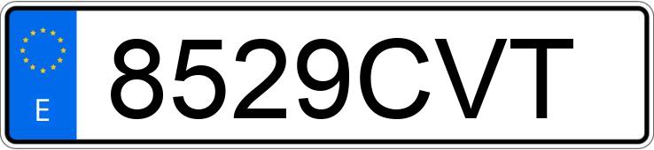 Numer rejestracyjny 8529CVT posiada FIAT SEICENTO