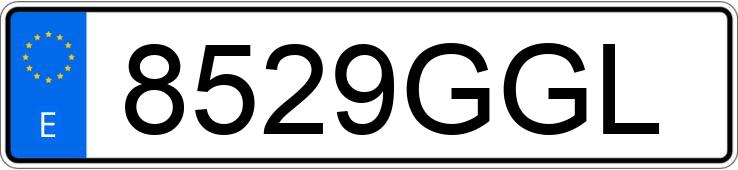 Numer rejestracyjny 8529GGL posiada AUDI Q7