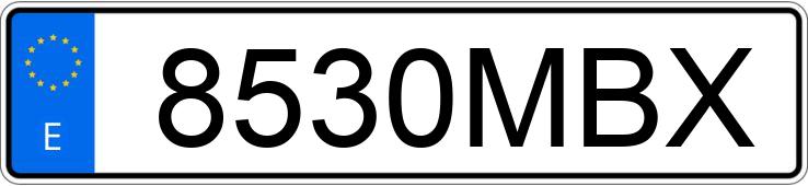 Numer rejestracyjny 8530MBX posiada BMW SERIE 4 Numer rejestracyjny 8530MBX posiada BMW SERIE 4