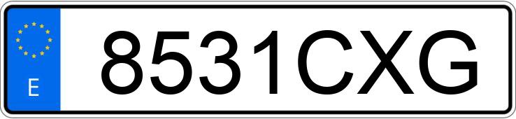 Numer rejestracyjny 8531CXG posiada NISSAN TERRANO Numer rejestracyjny 8531CXG posiada NISSAN TERRANO