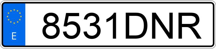 Numer rejestracyjny 8531DNR posiada TOYOTA YARIS Numer rejestracyjny 8531DNR posiada TOYOTA YARIS