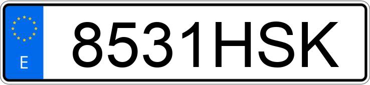 Numer rejestracyjny 8531HSK posiada AUDI A1 Numer rejestracyjny 8531HSK posiada AUDI A1