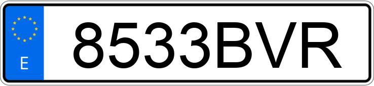 Numer rejestracyjny 8533BVR posiada SAAB 9-3 Numer rejestracyjny 8533BVR posiada SAAB 9-3