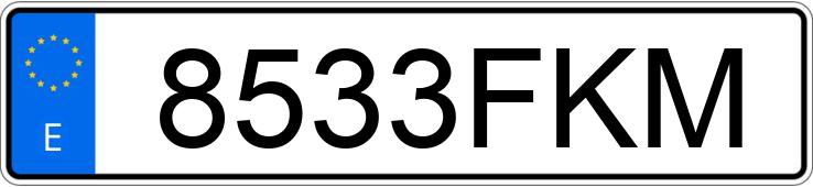 Numer rejestracyjny 8533FKM posiada MERCEDES VIANO Numer rejestracyjny 8533FKM posiada MERCEDES VIANO