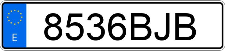 Numer rejestracyjny 8536BJB posiada FORD MONDEO Numer rejestracyjny 8536BJB posiada FORD MONDEO