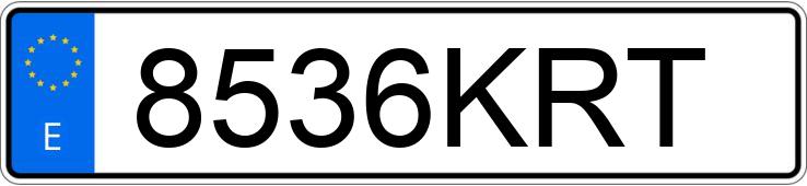 Numer rejestracyjny 8536KRT posiada FIAT DUCATO Numer rejestracyjny 8536KRT posiada FIAT DUCATO