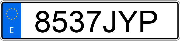 Numer rejestracyjny 8537JYP posiada MINI MINI Numer rejestracyjny 8537JYP posiada MINI MINI