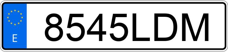 Numer rejestracyjny 8545LDM posiada DACIA DOKKER Numer rejestracyjny 8545LDM posiada DACIA DOKKER