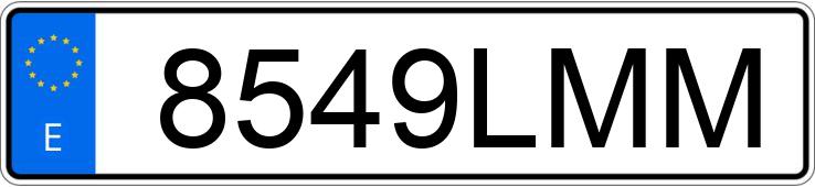Numer rejestracyjny 8549LMM posiada CUPRA FORMENTOR