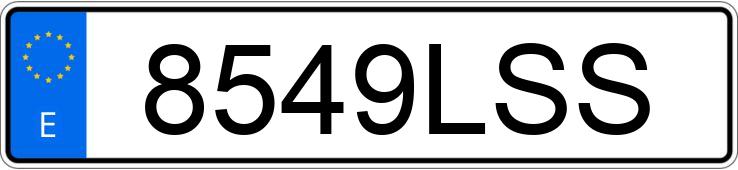 Numer rejestracyjny 8549LSS posiada TOYOTA RAV4 Numer rejestracyjny 8549LSS posiada TOYOTA RAV4