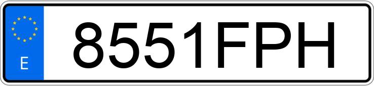 Numer rejestracyjny 8551FPH posiada RENAULT MEGANE EXPRESSION 1.5DCI 85 Numer rejestracyjny 8551FPH posiada RENAULT MEGANE EXPRESSION 1.5DCI 85