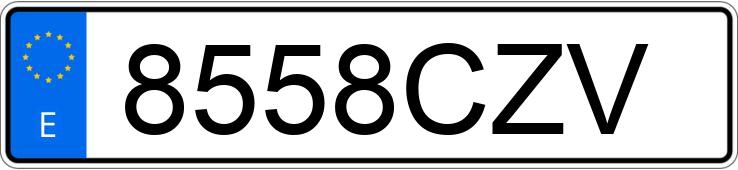 Numer rejestracyjny 8558CZV posiada MAZDA MAZDA6 Numer rejestracyjny 8558CZV posiada MAZDA MAZDA6