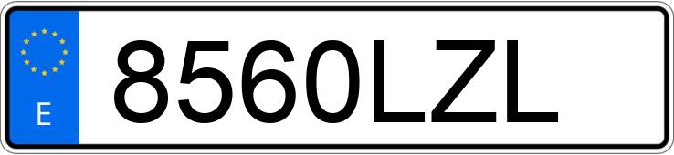 Numer rejestracyjny 8560LZL posiada HYUNDAI I20