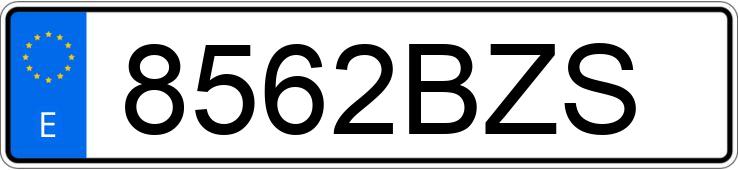 Numer rejestracyjny 8562BZS posiada BMW SERIE 5 Numer rejestracyjny 8562BZS posiada BMW SERIE 5