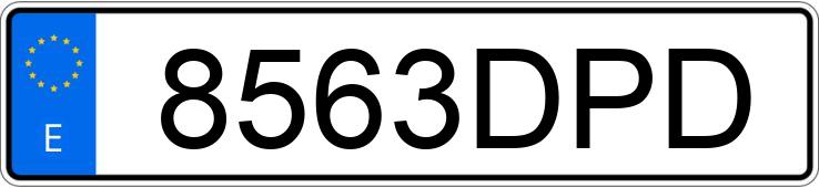 Numer rejestracyjny 8563DPD posiada IVECO EUROCARGO TECTOR