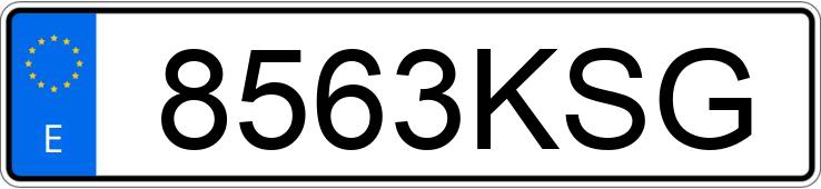 Numer rejestracyjny 8563KSG posiada PEUGEOT 3008 Numer rejestracyjny 8563KSG posiada PEUGEOT 3008