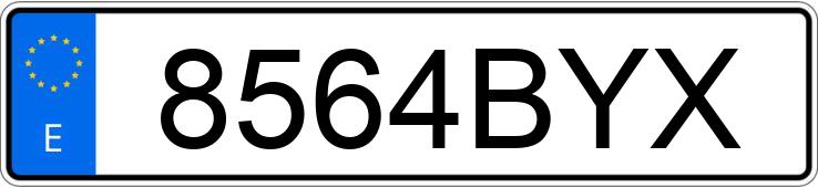 Numer rejestracyjny 8564BYX posiada BMW SERIE 3 Numer rejestracyjny 8564BYX posiada BMW SERIE 3