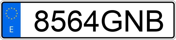 Numer rejestracyjny 8564GNB posiada AUDI A5