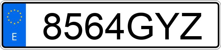 Numer rejestracyjny 8564GYZ posiada VOLVO XC90 Numer rejestracyjny 8564GYZ posiada VOLVO XC90