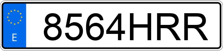 Numer rejestracyjny 8564HRR posiada KYMCO AGILITY CITY