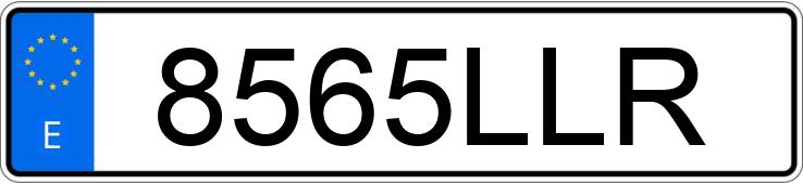 Numer rejestracyjny 8565LLR posiada MERCEDES GLC (253)