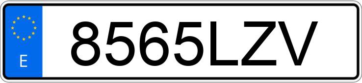 Numer rejestracyjny 8565LZV posiada PEUGEOT 208