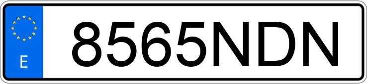 Numer rejestracyjny 8565NDN posiada PEUGEOT 2008