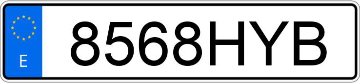 Numer rejestracyjny 8568HYB posiada BMW X6 Numer rejestracyjny 8568HYB posiada BMW X6