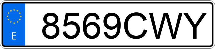 Numer rejestracyjny 8569CWY posiada MERCEDES C (203) Numer rejestracyjny 8569CWY posiada MERCEDES C (203)
