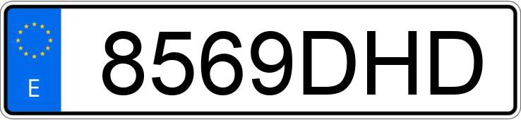 Numer rejestracyjny 8569DHD posiada DAEWOO LACETTI