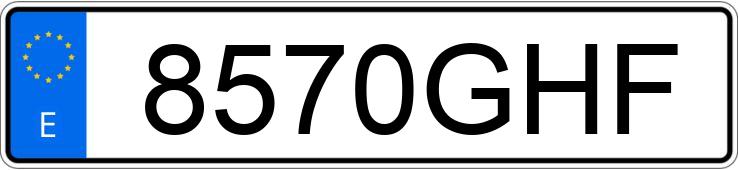 Numer rejestracyjny 8570GHF posiada BMW SERIE 3 Numer rejestracyjny 8570GHF posiada BMW SERIE 3