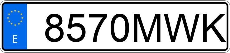 Numer rejestracyjny 8570MWK posiada MERCEDES C (206) Numer rejestracyjny 8570MWK posiada MERCEDES C (206)