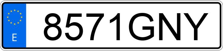 Numer rejestracyjny 8571GNY posiada MERCEDES SLK (170-171) Numer rejestracyjny 8571GNY posiada MERCEDES SLK (170-171)