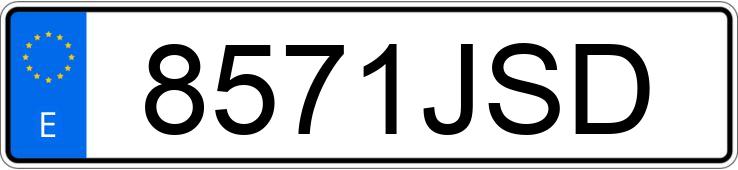 Numer rejestracyjny 8571JSD posiada RENAULT TRAFIC Numer rejestracyjny 8571JSD posiada RENAULT TRAFIC