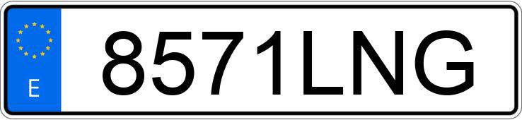 Numer rejestracyjny 8571LNG posiada TOYOTA COROLLA Numer rejestracyjny 8571LNG posiada TOYOTA COROLLA