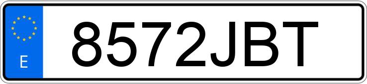 Numer rejestracyjny 8572JBT posiada CITROEN C4 CACTUS