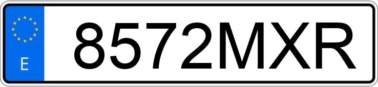 Numer rejestracyjny 8572MXR posiada VOLKSWAGEN GOLF Numer rejestracyjny 8572MXR posiada VOLKSWAGEN GOLF