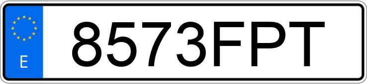 Numer rejestracyjny 8573FPT posiada Opel Astra