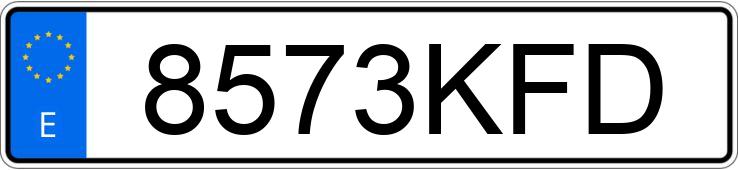 Numer rejestracyjny 8573KFD posiada SEAT LEON