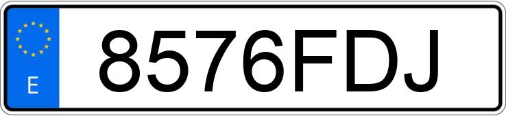 Numer rejestracyjny 8576FDJ posiada OPEL ASTRA GTC