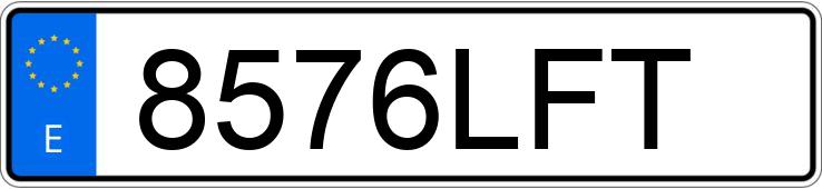 Numer rejestracyjny 8576LFT posiada VOLKSWAGEN PASSAT Numer rejestracyjny 8576LFT posiada VOLKSWAGEN PASSAT