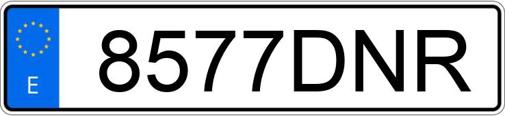 Numer rejestracyjny 8577DNR posiada CITROEN JUMPER